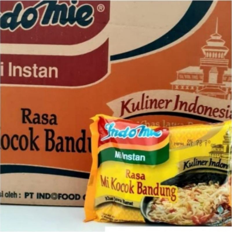 

Indomie Kocok Bandung Khas Jawa Barat Kuliner Indonesia Mi Instan Kuah 1 dus / 1 karton