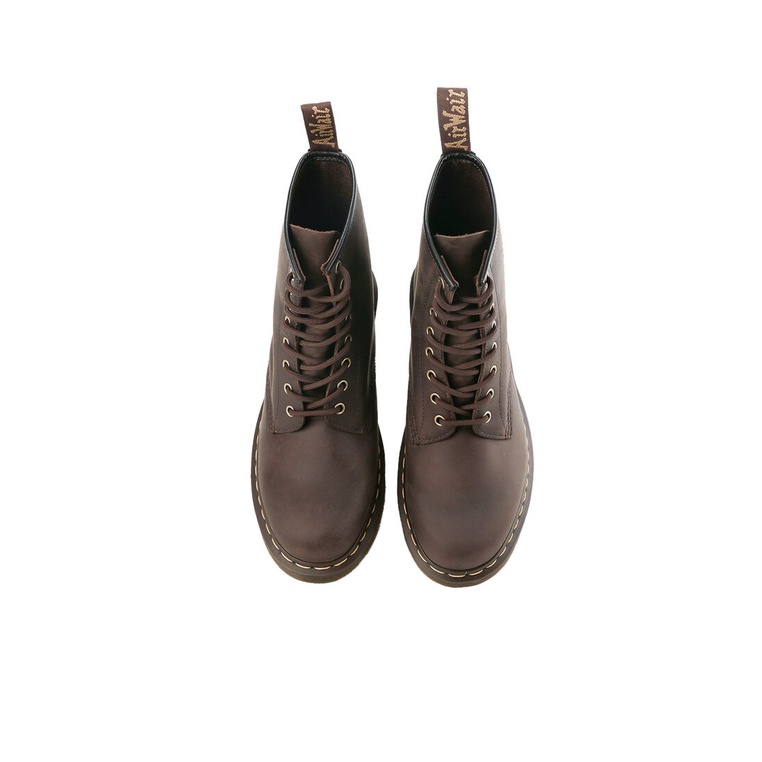 SEPATU BOOT PRIA DR MARTENS ORIGINAL DOCMART 8 EYE DARK BROWN