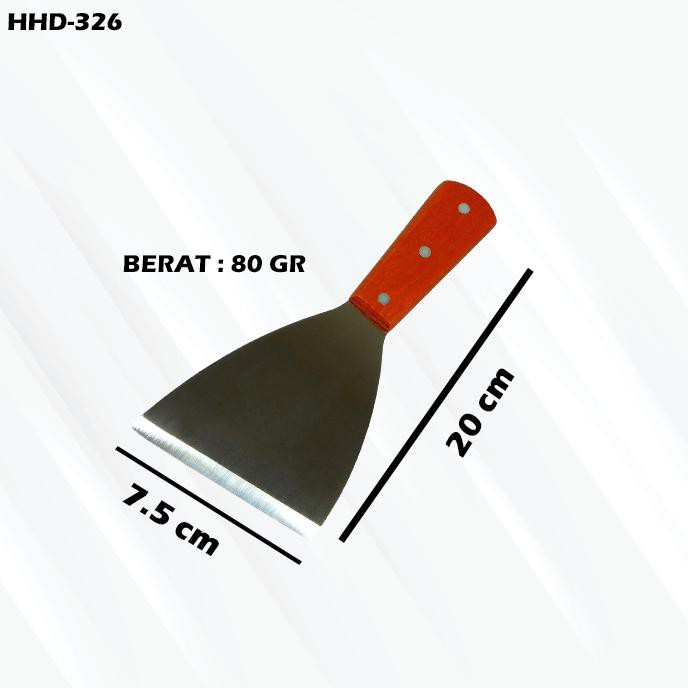 Spatula Scrapper Peralatan Masak Koki Spatula Martabak Pizza - HHD-326