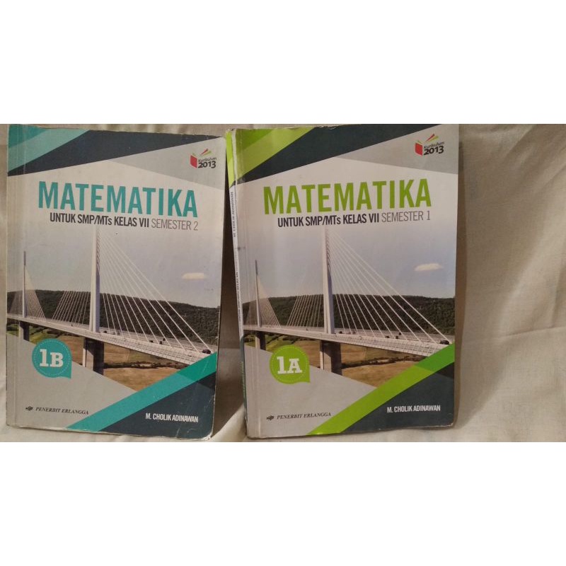 buku matematika kelas 7 semester 1&2