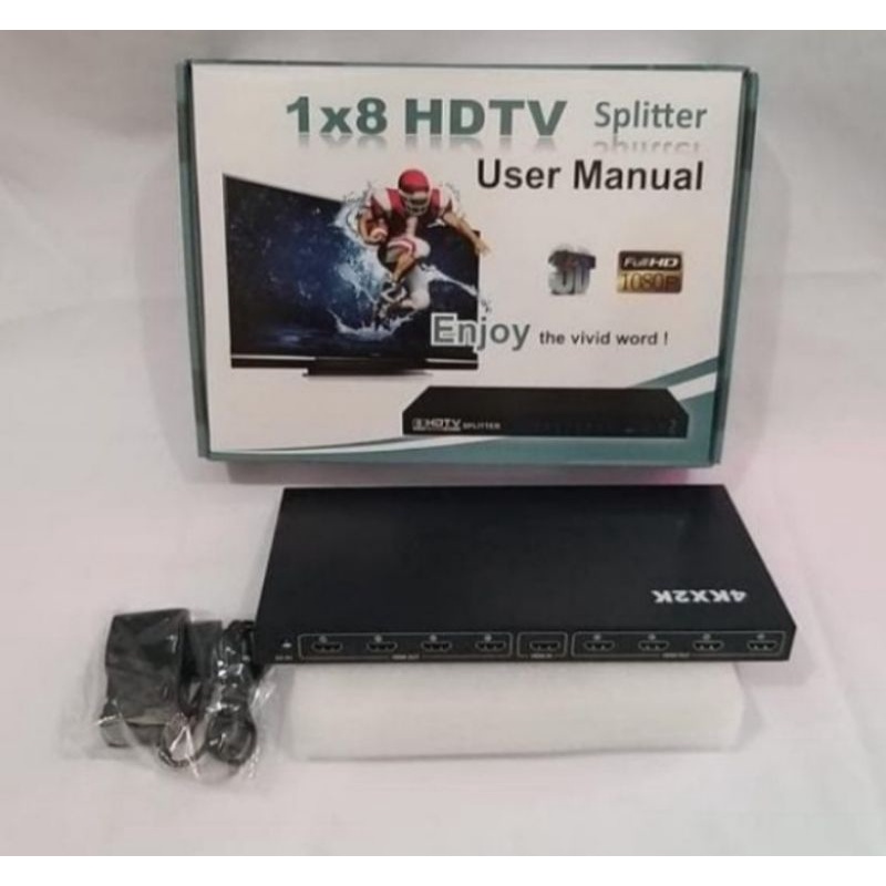 HDMI SPLITTER 1x8 / SPLITER HDMI HD 4K