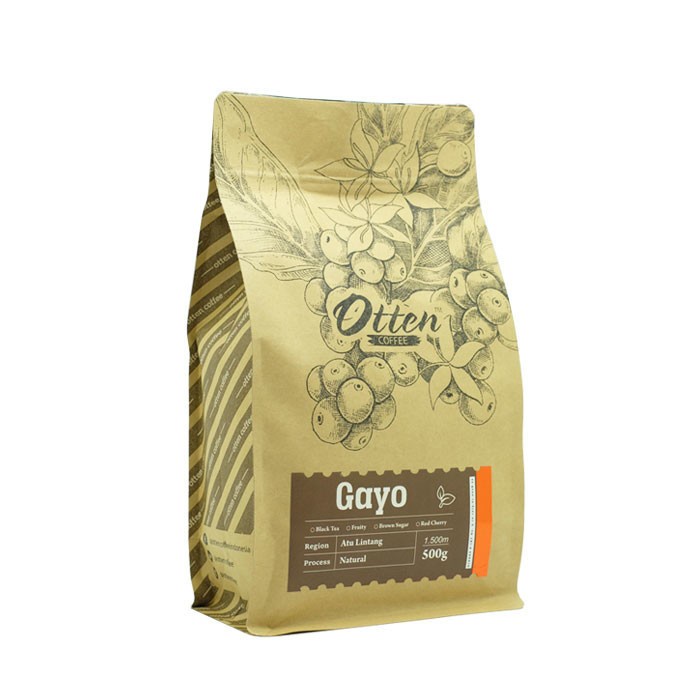 

Kopi-Biji- Aceh Gayo Natural Process 500G Kopi Arabica - Wholebean -Biji-Kopi 750 Minuman-Makanan-