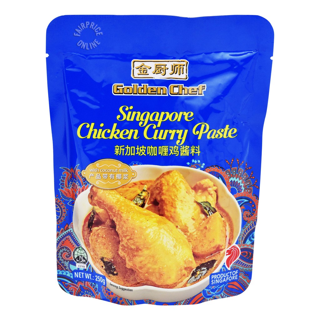 

Golden Chef Paste Singapore Chicken Curry With Coconut Milk 250g