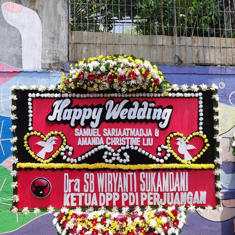 Papan Bunga Ucapan Pernikahan Bunga Papan Karangan Bunga