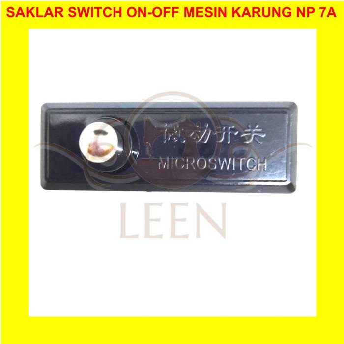 Switch On-Off Saklar Mesin Jahit Karung Newlong NP-7A NP7A LEEN