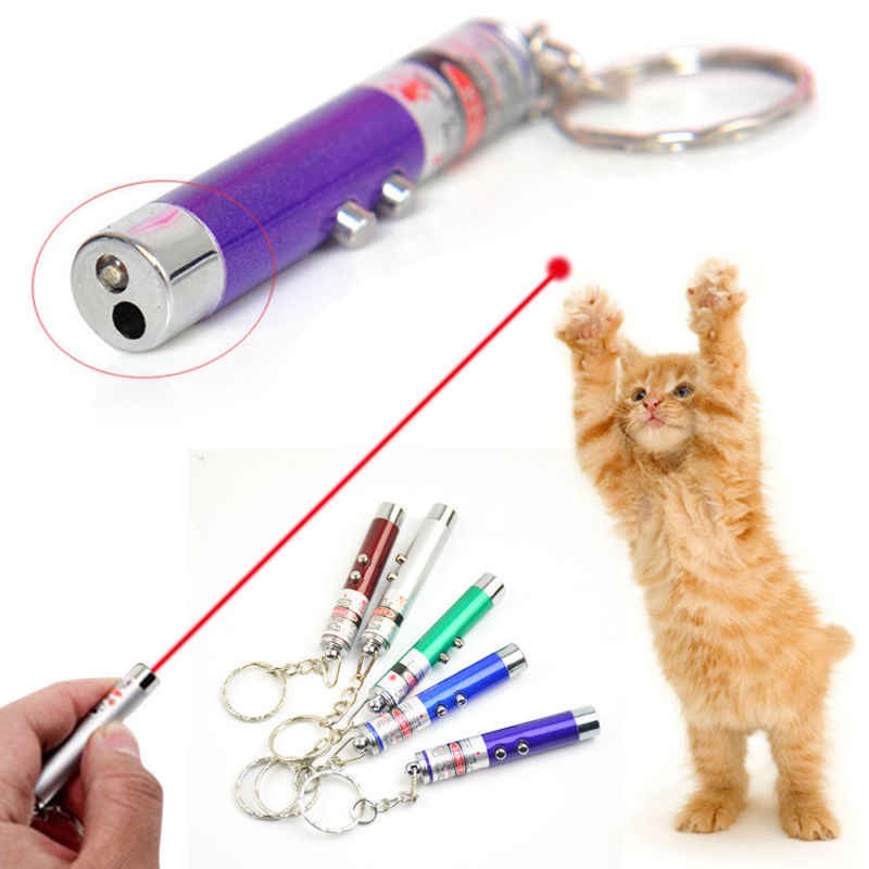 MAINAN KUCING LASER LAMPU INTERAKTIF CAT TOYS