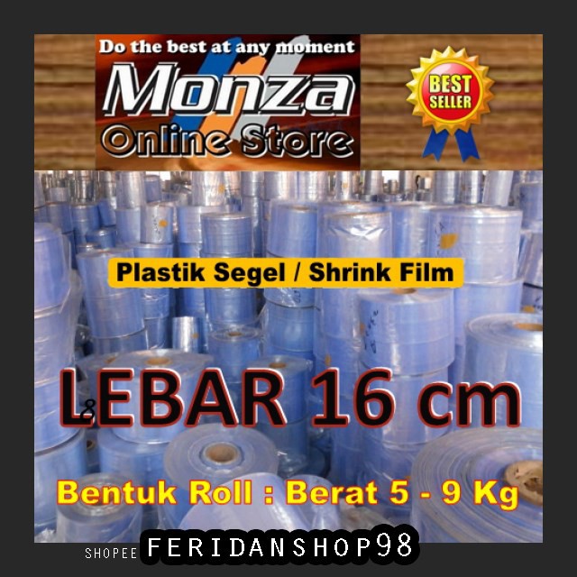 

BT242 PLASTIK SEGEL 16CM BEST X 25M SHRINK FILM BY FERIDANSHOP98