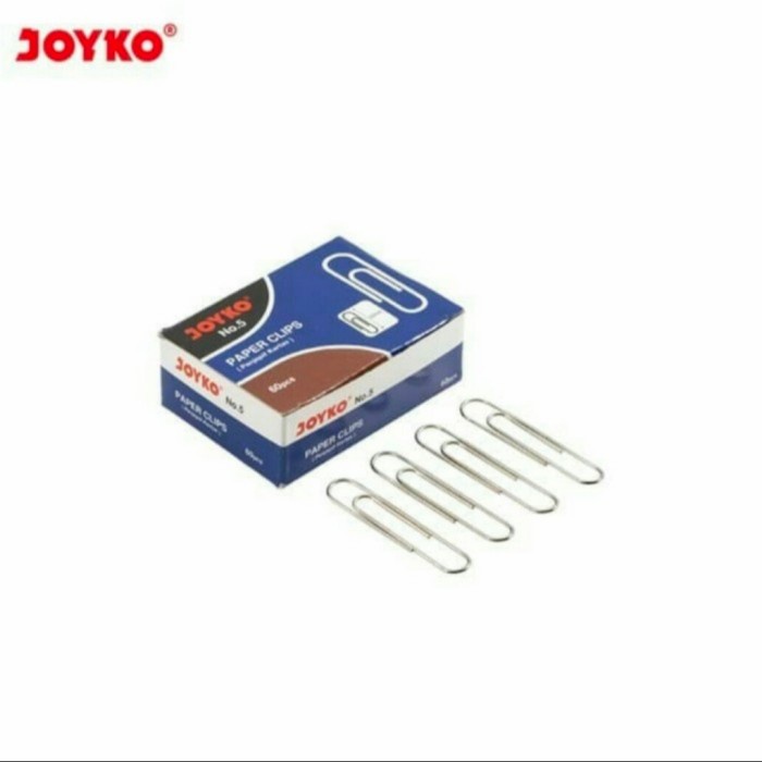 

Paper Clips JOYKO No 5 Jumbo / Penjepit Kertas JOYKO