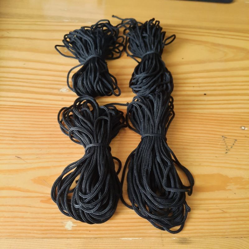 Tali paracord 2mm panjang 10 mtr / Tali pengikat tenda 2mm