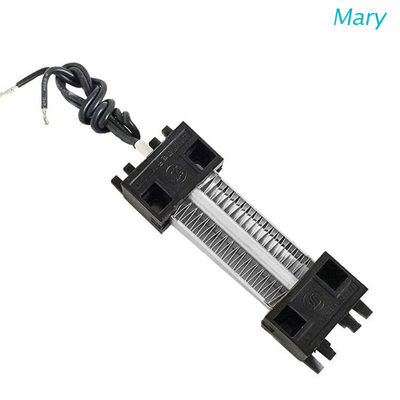 Mary Elemen Pemanas Udara Elektrik Universal Bahan Keramik 100W 220V AC / DC