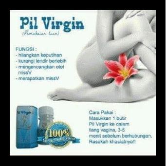 Obat Kesehatan Wanita Perapat Mis V Keputihan Pil Virgin Blue Original