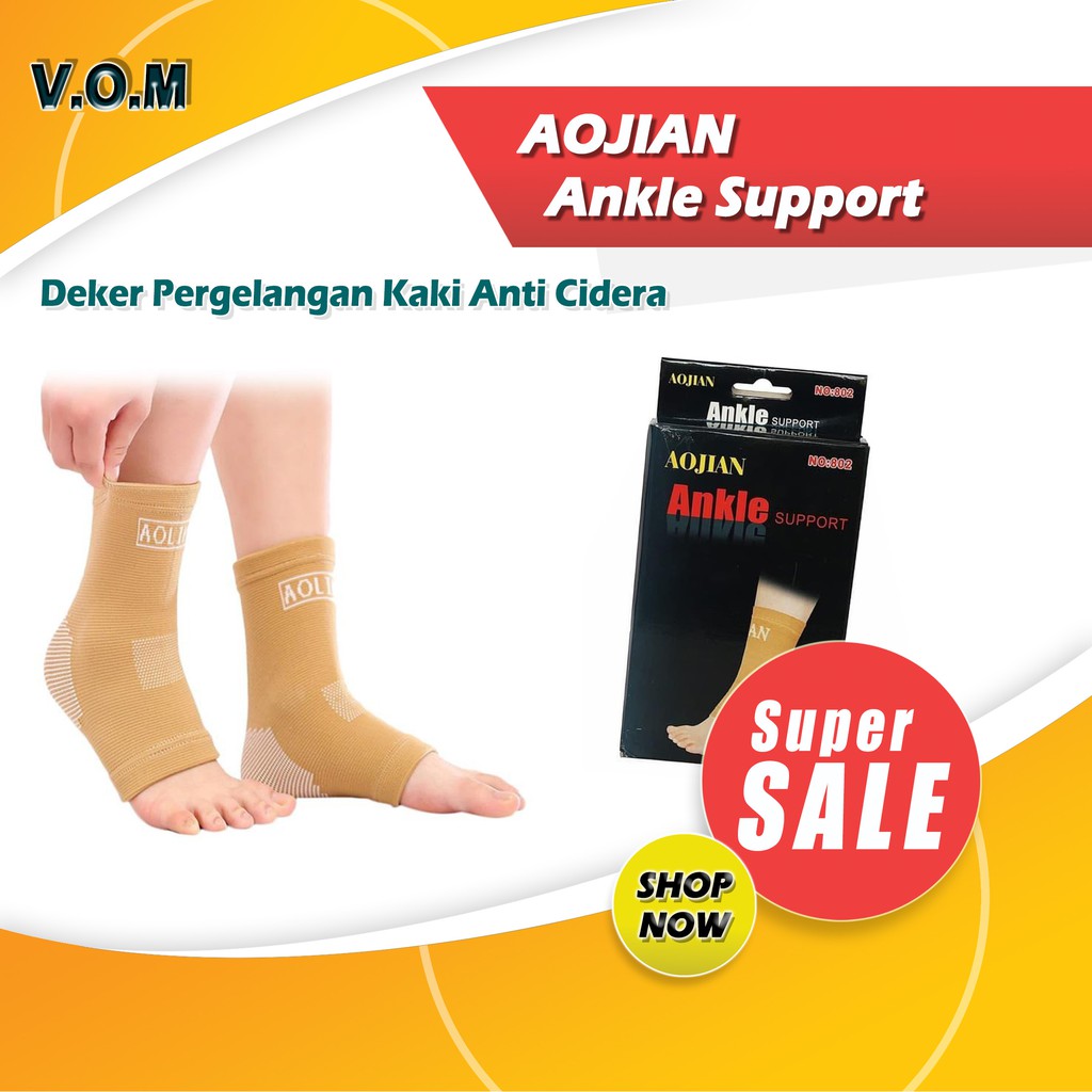 VOM AOJIAN Ankle Support 802 - Deker Pergelangan Kaki Anti Cidera 0633