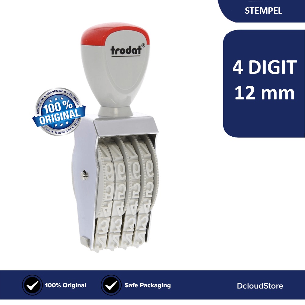 

Stempel Manual 4 Digit Trodat Stempel Angka Nomer Nomor 12 mm