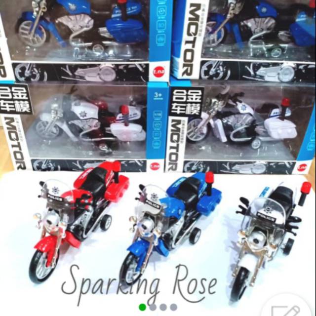 Diecast  motor police