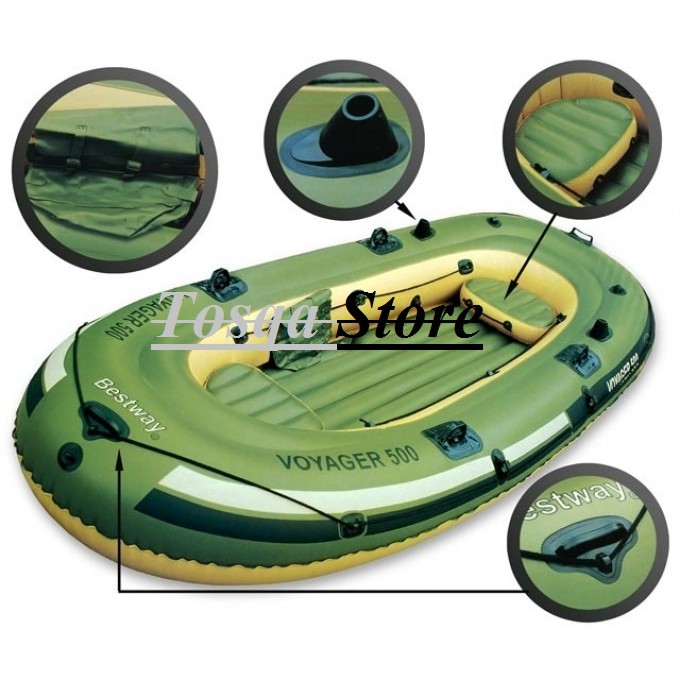 PERAHU KARET VOYAGER 500 BESTWAY / PERAHU KARET