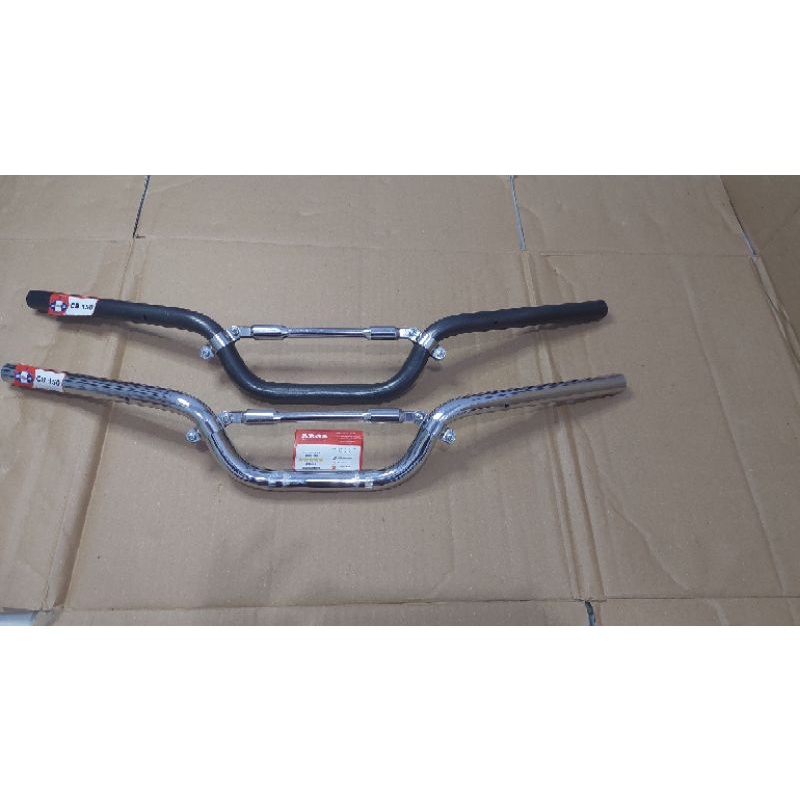 STANG STIR CB150R HITAM DAN CROM MEREK SHJ HIGH QUALITY SET STABILIZER RAISER ORIGINAL STIR MERK SHJ