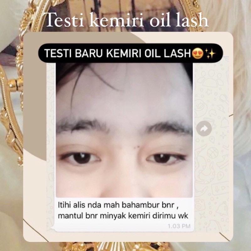 [READY] KEMIRI OIL BY SKINCAREBY_SM  (SERUM PELEBAT ALIS BULU MATA) 100% MINYAK KEMIRI ASLI