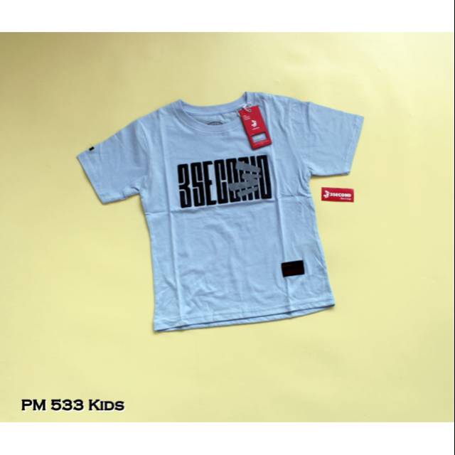 KAOS 3SECOND ANAK ( 533 )
