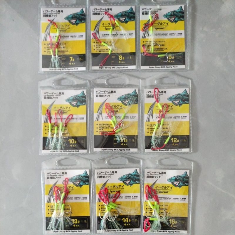 Assist Single Hook Igurai no 7-15