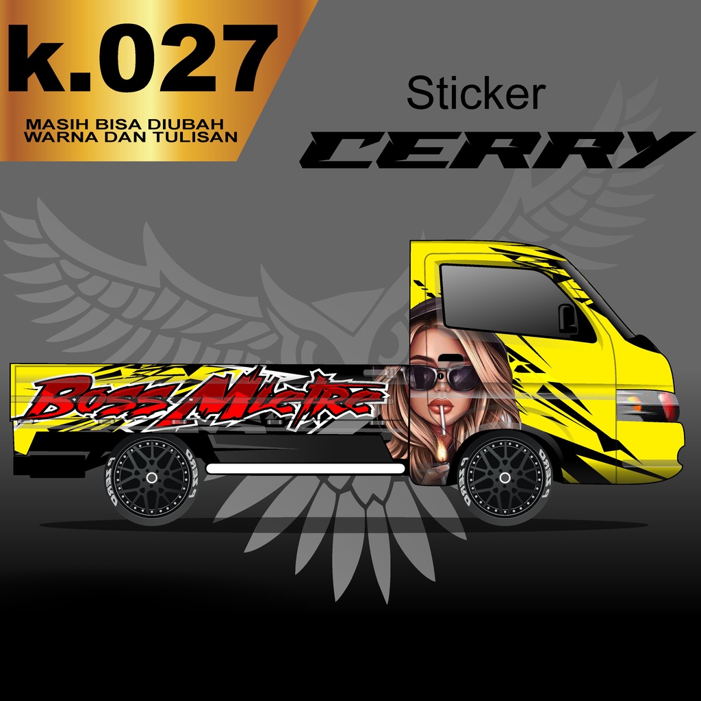 Decal Sticker New Carry Pick Up-Stiker Carry New k.027