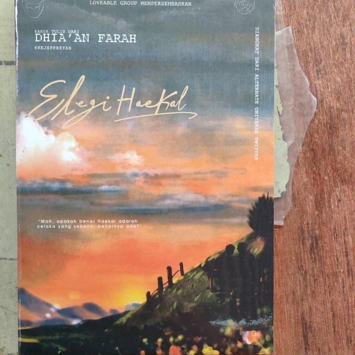 <LaD ✿> NOVEL WATTPAD REMAJA TERLARIS ANTARIKSA DIKTA HUKUM ELEGI HAEKAL GENTA NANDEA ALKANA LAUT TE