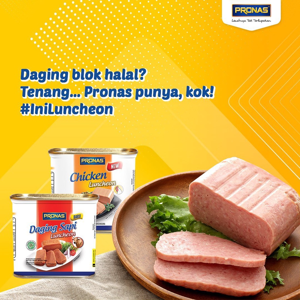 Pronas Luncheon Daging Ayam Chicken 340 gram gr / 340gr ( Halal )