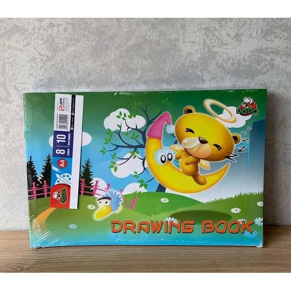 

Lucu Buku Gambar A4 Dodo 1Pack Isi 10Pcs Gilaa!!!