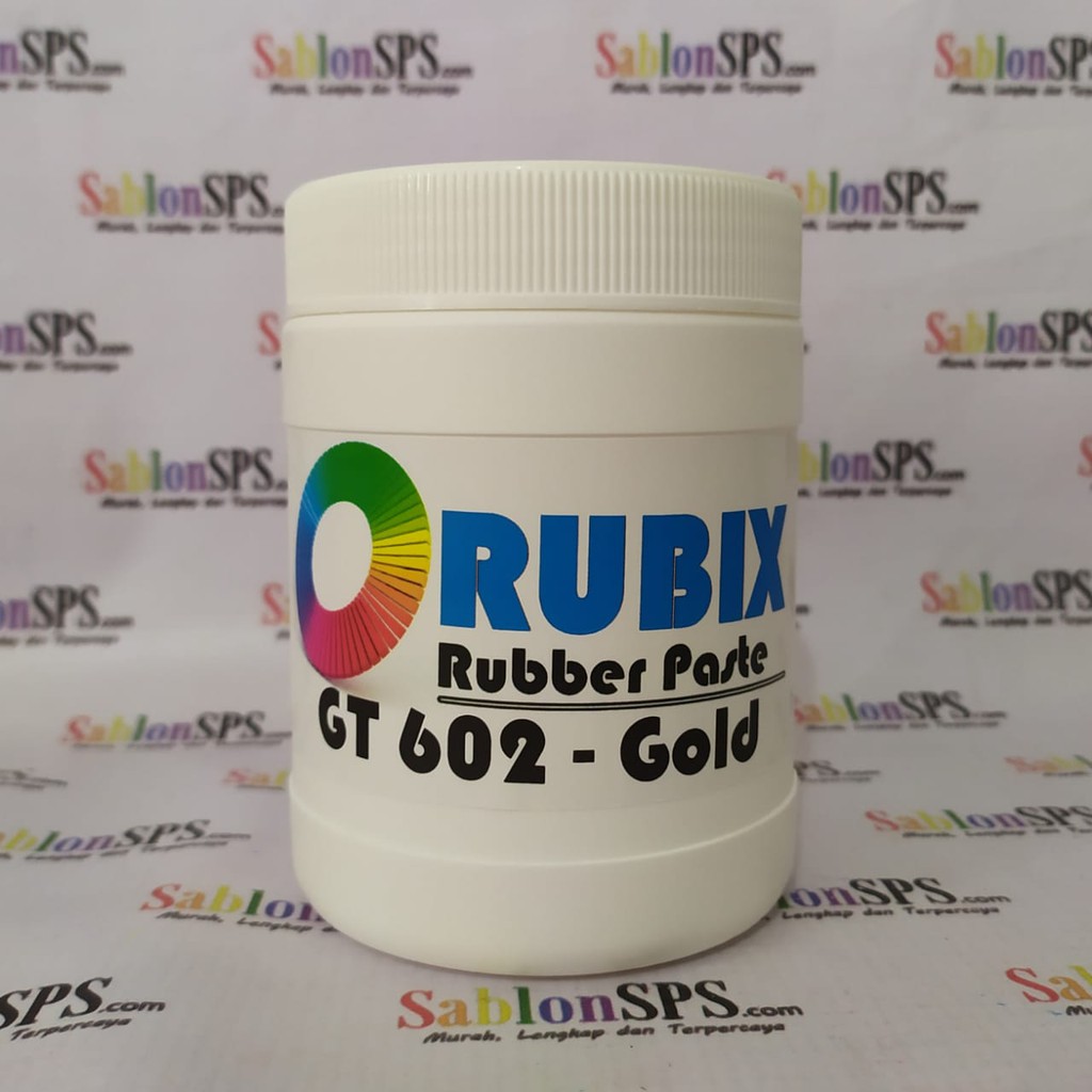 RUBIX RUBBER PASTE SABLON GOLD 500GR