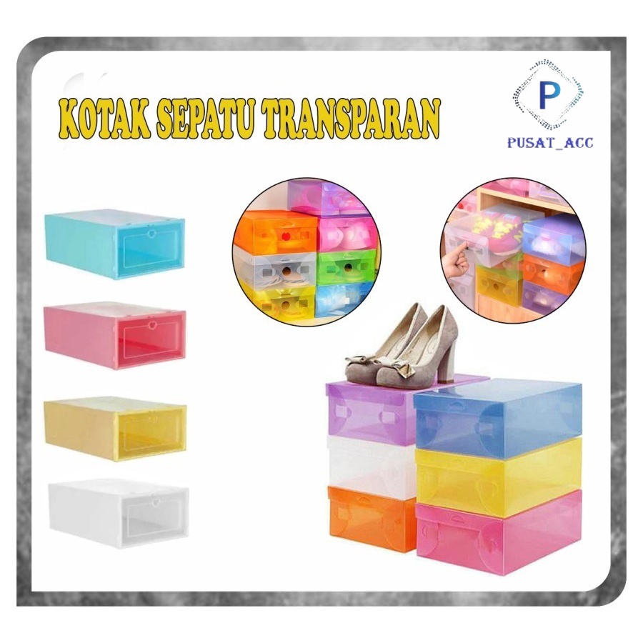 KS12 - Kotak Penyimpanan SEPATU SERBAGUNA - Box Storage
