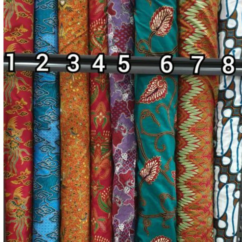 Kain Batik Full Katun Premium Batik Keris Permeter Shopee Indonesia