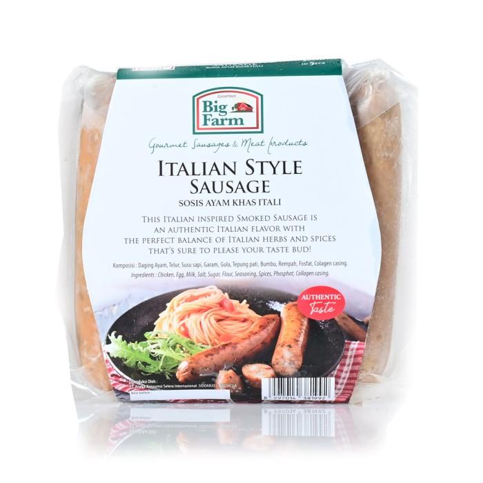 

Big Farm Italian Style Sausage Sosis isis 5pcs 360g Best Seller