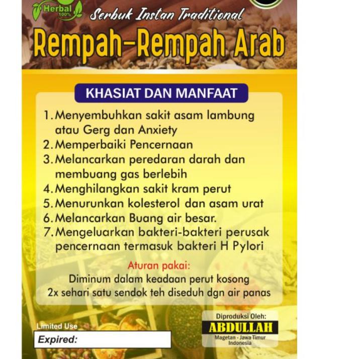 

Paylater✅ REMPAH ARAB PLUS LEGEN KUNING UNTUK ASAM LAMBUNG KRONIS &SULIT TIDUR Terbaru 3.3/GROSIR/(Terbaik)/DISKON BRANDS FESTIVAL/Terbaik