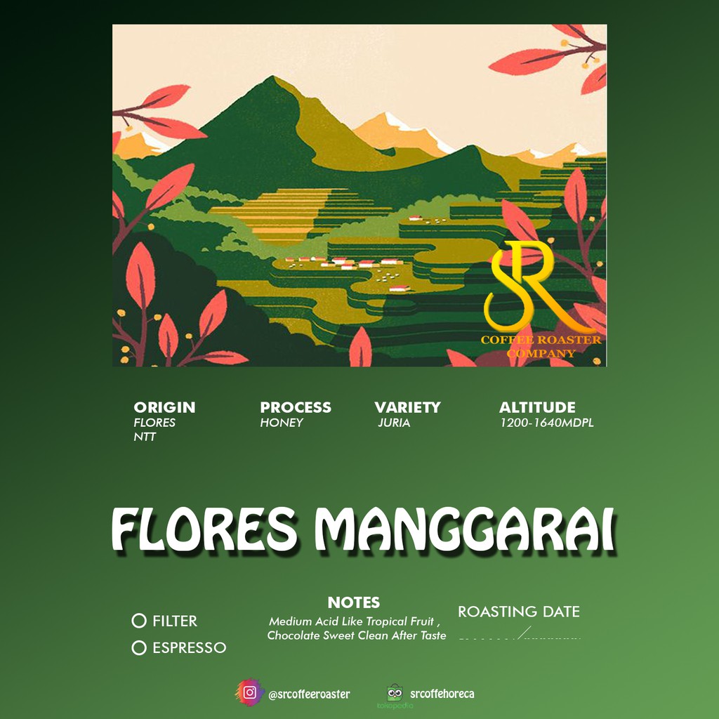 

Kopi Arabica Manggarai Honey 200gr - Arabika Roasted Beans