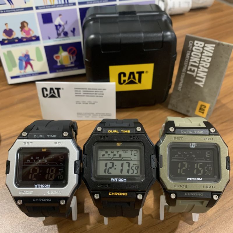 JAM TANGAN ASLI CATERPILLAR ORIGINAL GARANSI 2 TAHUN OF 197 29 143, 147 21 247, 147 21 147