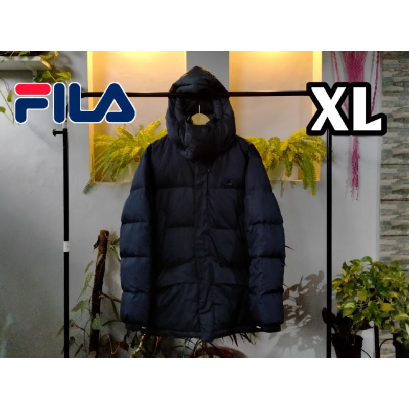Jaket Bulang FILA Second Original
