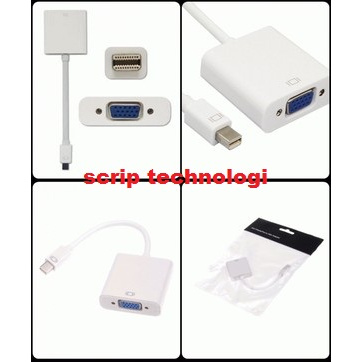 

q4AD5s Connector/Adaptor Macbook Minidisplay Port To Vga As71S0D