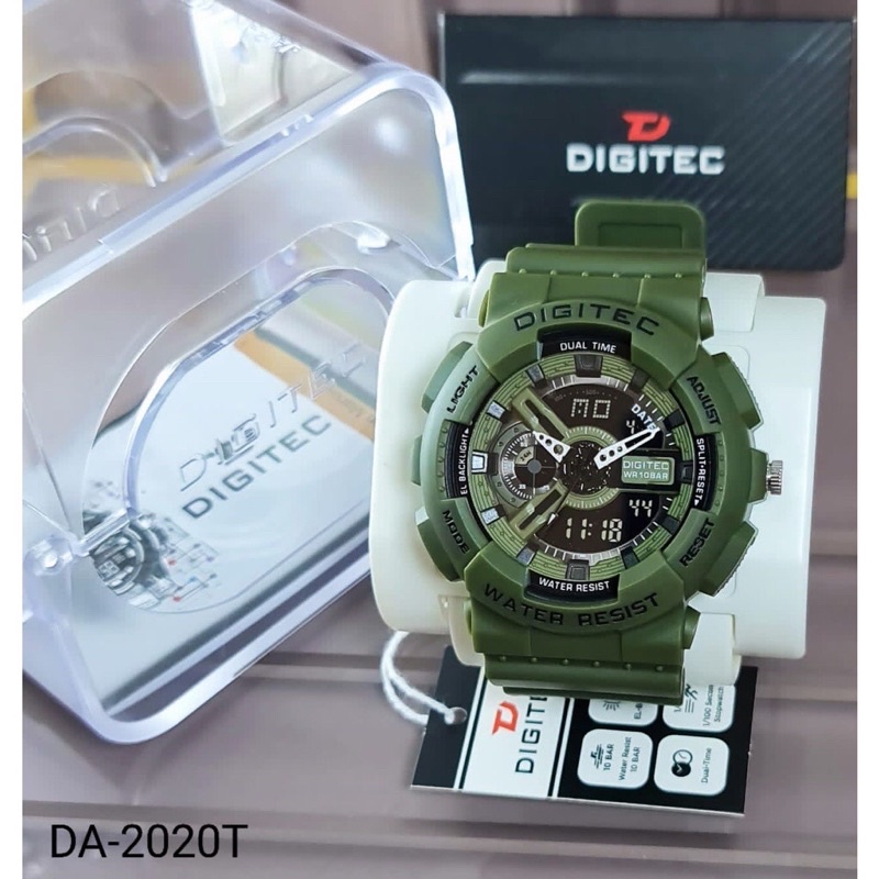 Digitec DA 2020T / DG 2020T Original Dan Anti Air Jam Tangan Digitec Pria