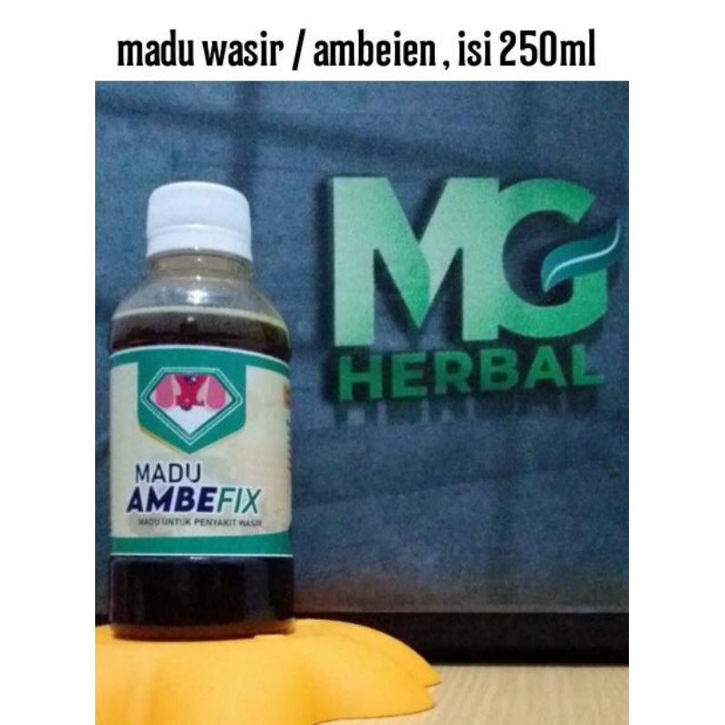 

Madu Ambefix (madu wasir/ambeien)