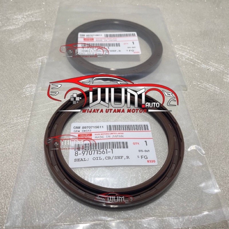 OIL SEAL CRANKSHAFT SEAL SIL KRUK AS BELAKANG PANTHER 2.5 NHR55 NHR 55