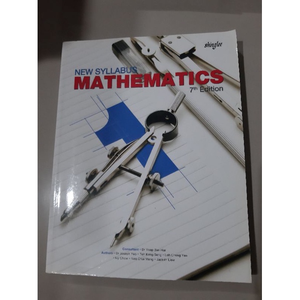 

NEW SYLLABUS MATHEMATICS 1 7TH EDITION