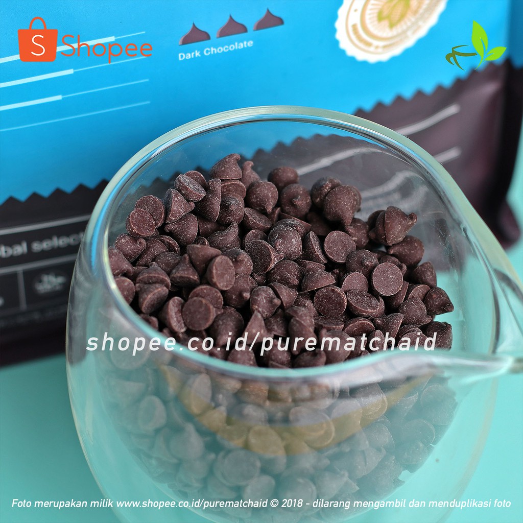 

Embassy Chocolate - TORRES 51% 1kg Repack Tulip Chocochip Cokelat Couverture Indonesian Chocolate