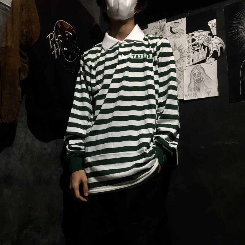 rugby T-shirt by THANKSINSOMNIA