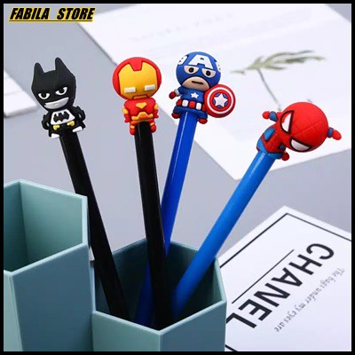 

Pulpen Gel Karakter Hero / Pen Hero Alat Tulis Stationary Murah