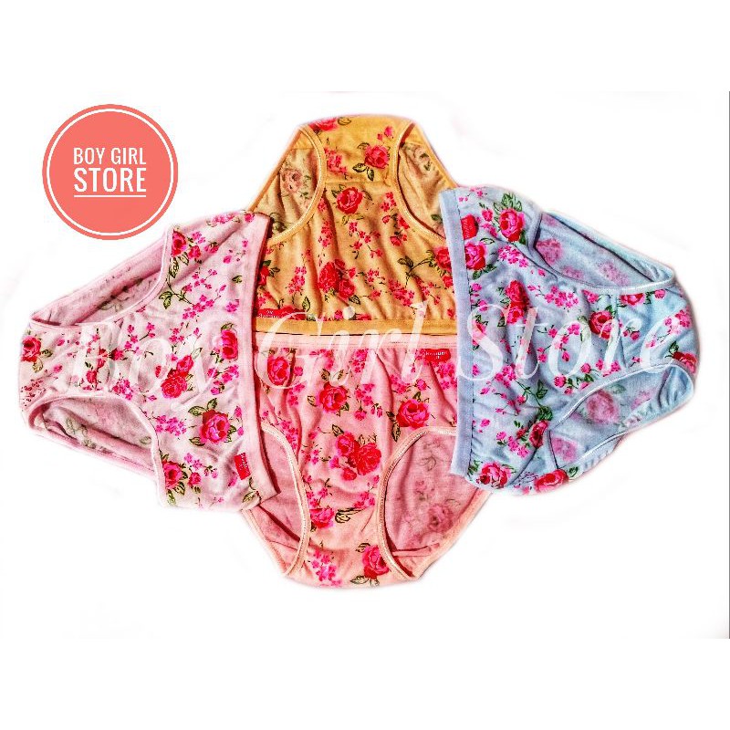 HONITING | Celana Dalam Wanita Dewasa Motif Bunga / CD Perempuan