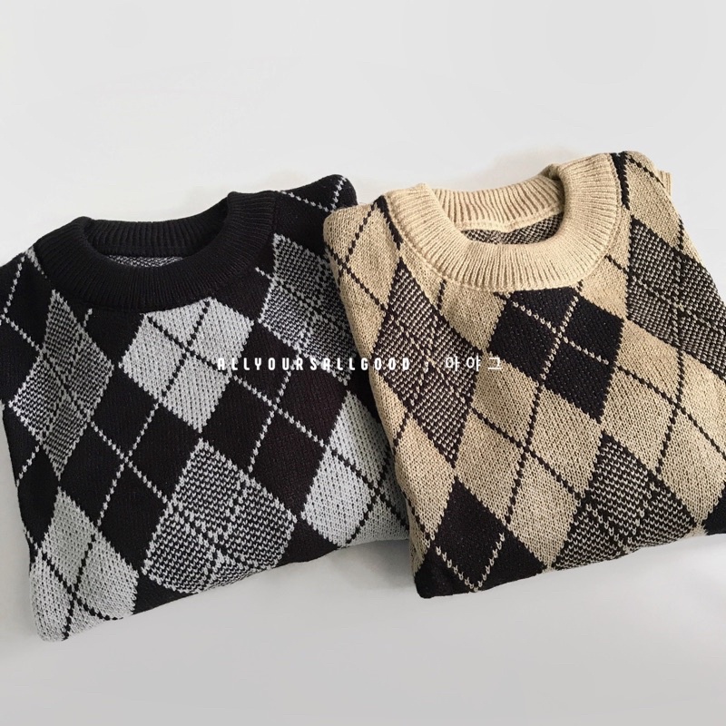 yuji sweater-𝗔𝗬𝗔𝗚 [sweater top knit]