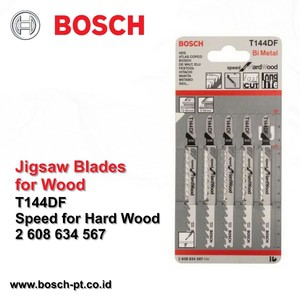 Mata Gergaji Jigsaw Speed For Hard Wood T144df Bosch T 144 Df