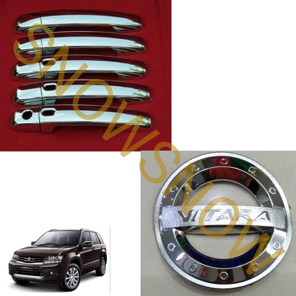 Paket Handle Tank Cover Suzuki Grand Vitara Chrome