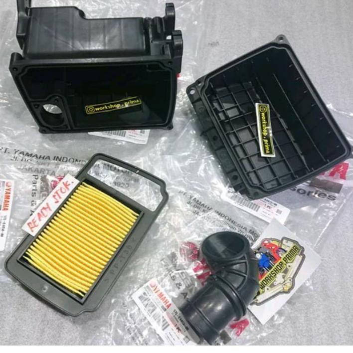 ➽ PAKET KOMPLIT BOX FILTER - SARINGAN- RUMAH FILTER- UDARA MIO SPORTY - ORIGINAL YGP ❇