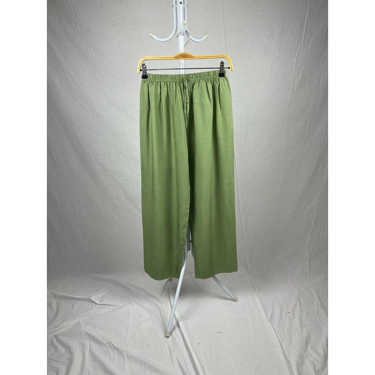 KULOT PANJANG POLOS-SAGE