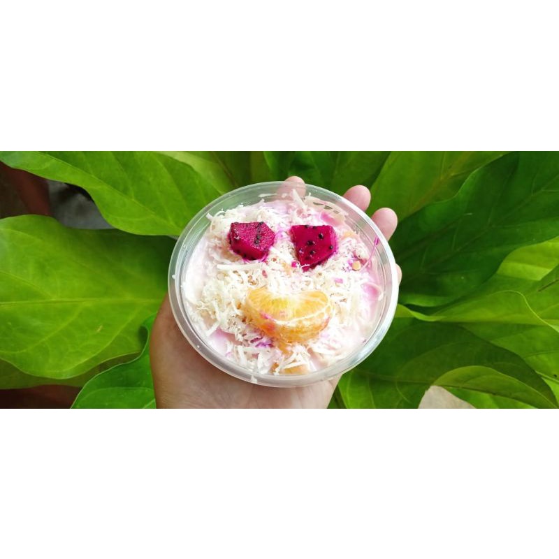 

Brownis dan salad buah by Sedepedes